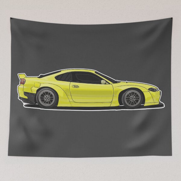 Item preview, S15 Silvia Special Side Yellow designed and sold by carvect-id.