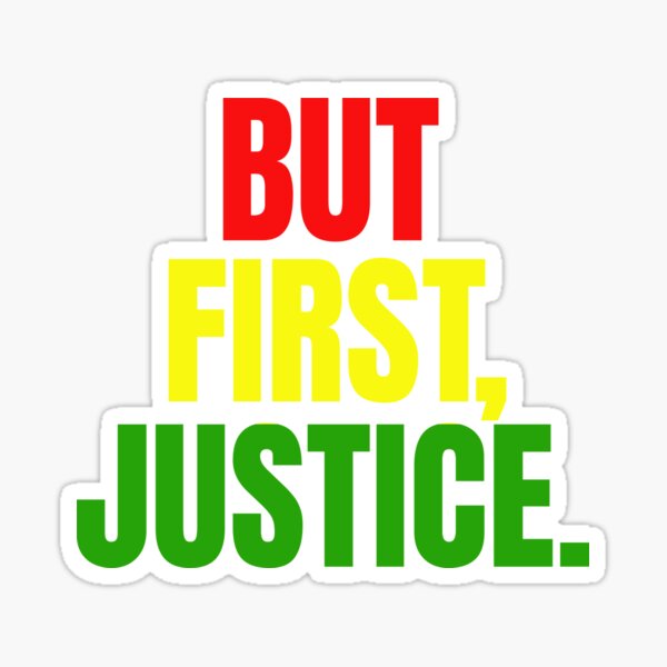Item preview, But First Justice designed and sold by HappyArts90.