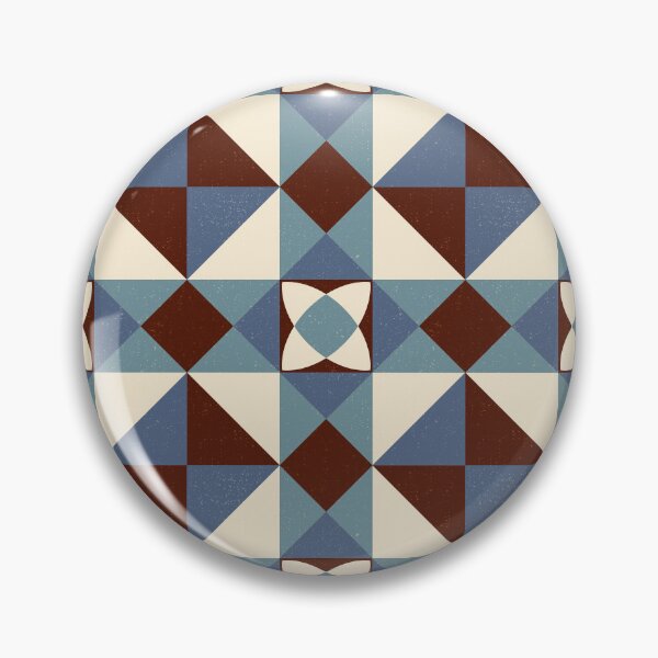 Item preview, Mid century tiles - 60's (blue) designed and sold by pakanta.