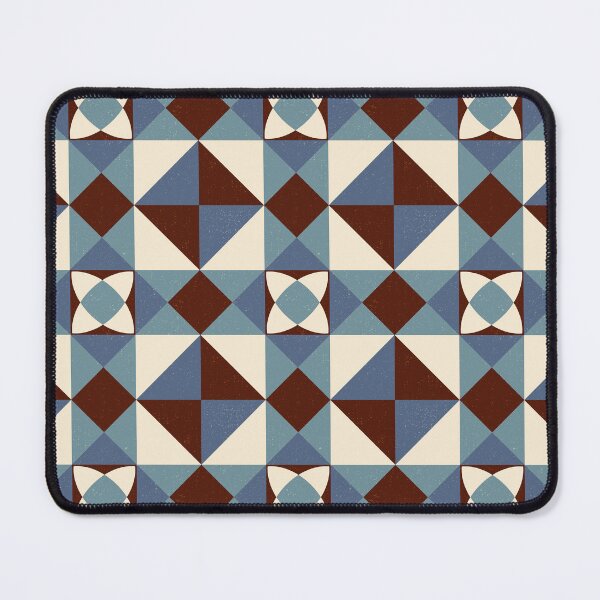 Item preview, Mid century tiles - 60's (blue) designed and sold by pakanta.
