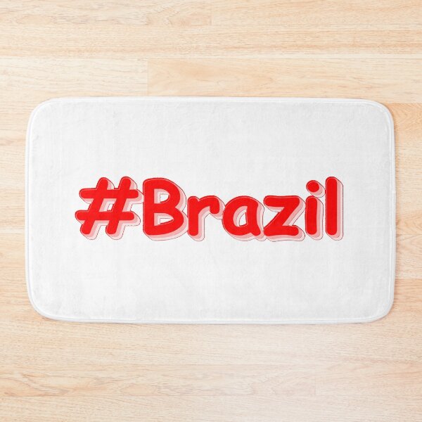 Item preview, "#Brazil" Cute Design. Buy Now designed and sold by Health And Fitness Posts e-Store.