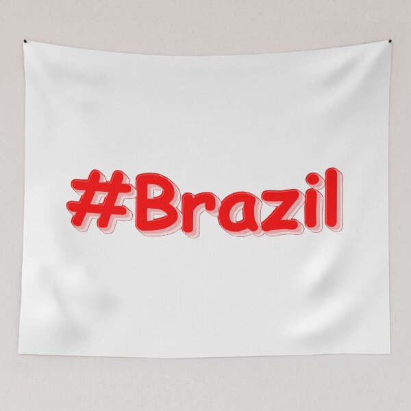 Item preview, "#Brazil" Cute Design. Buy Now designed and sold by Health And Fitness Posts e-Store.