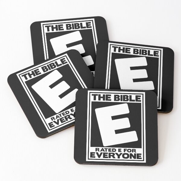 Item preview, The Bible Rated E for Everyone designed and sold by plushism.