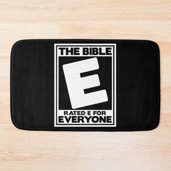 Item preview, The Bible Rated E for Everyone designed and sold by plushism.