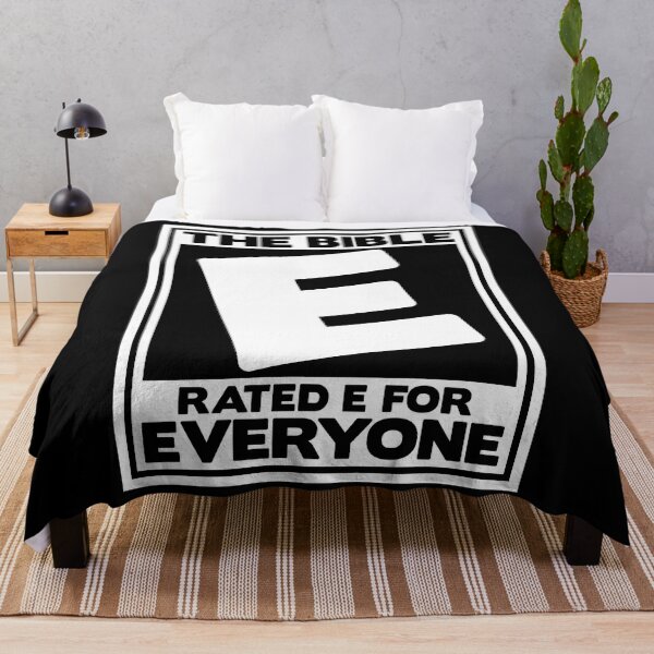 Item preview, The Bible Rated E for Everyone designed and sold by plushism.