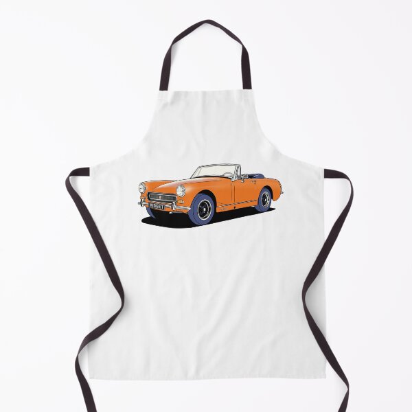 Item preview, MG Midget in Orange designed and sold by Webazoot Industries - Car Art.