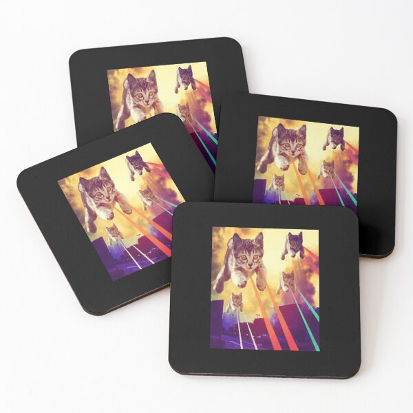 Item preview, Cats With Laser Eyes designed and sold by CristynfFiore.
