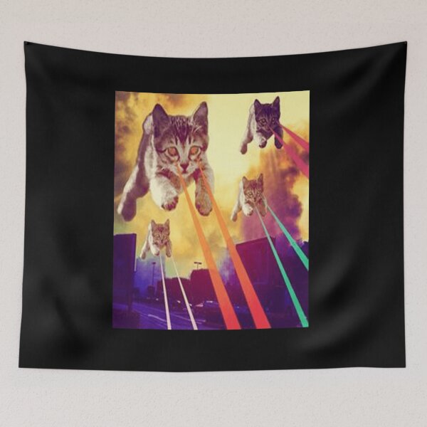 Item preview, Cats With Laser Eyes designed and sold by CristynfFiore.
