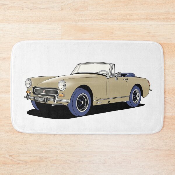 Item preview, MG Midget in tan designed and sold by Webazoot Industries - Car Art.