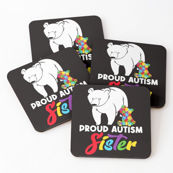 Item preview, Proud Autism Sister Brother Son Daughter Autistic Puzzle designed and sold by TomGiantDesigns.