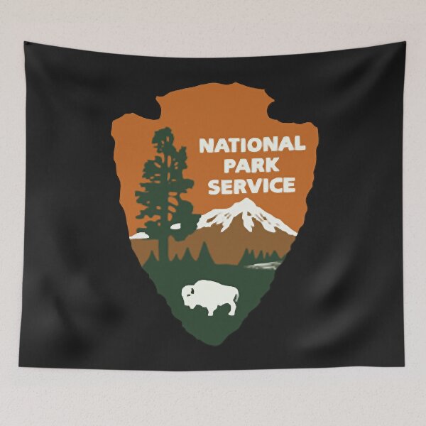 Item preview, National park service logo digital art classic t shirt designed and sold by joyelleia8561.