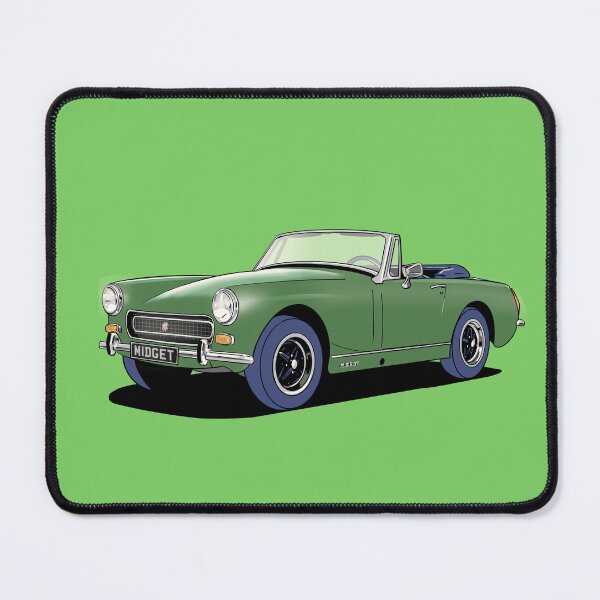 Item preview, MG Midget in green designed and sold by Webazoot Industries - Car Art.