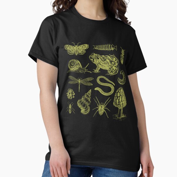 Artikel-Vorschau von Vintage Biology Nature Lover's Collection: Frosch-, Pilz-, Schnecken- und Motteninsekten in einer wissenschaftlichen und naturhistorischen Collage, designt und verkauft von MinistryOfFrogs.