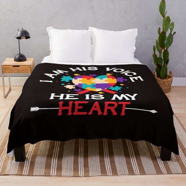 Item preview, Autism Awareness Heart Puzzle Autistic Children Son Daughter designed and sold by TomGiantDesigns.