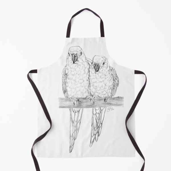 Aperçu de l'œuvre Conures soleil - version graphite créée et vendue par SylvieG18.