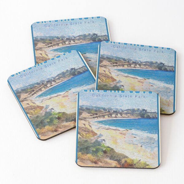 Item preview, Travel Adventure Laguna Beach Crystal Cove State Park California designed and sold by CattlettArt.