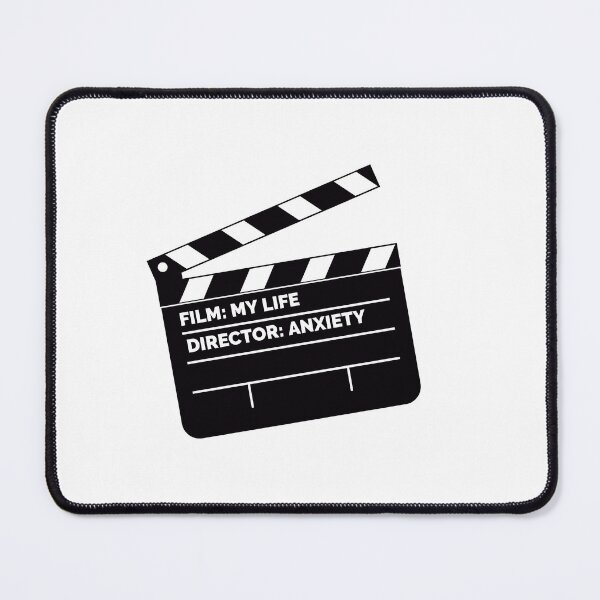 Item preview, And...Action! Anxiety Director Hollywood Clapper Board Graphic designed and sold by IronicBGear.