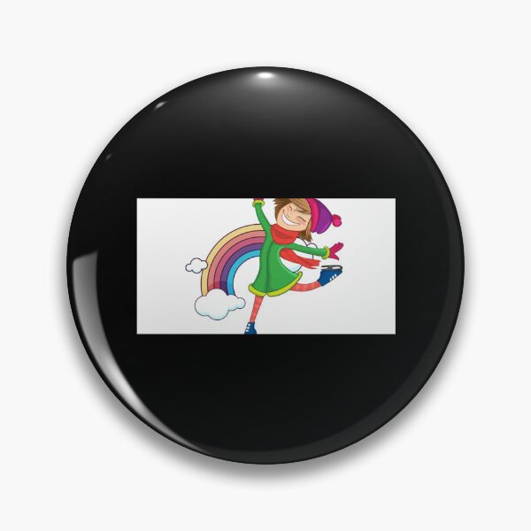 Item preview, rainbow roller rinkice rink girl Mouse Pad   designed and sold by dazycity.