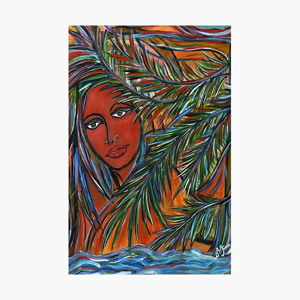 mar y tierra ( land and sea) Photographic Print
