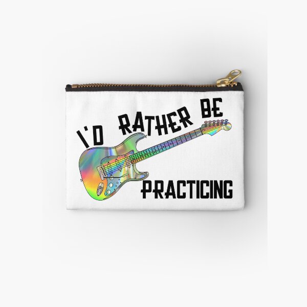Item preview, I'd Rather Be Practicing - Holo Electric Guitar designed and sold by bloody-L.