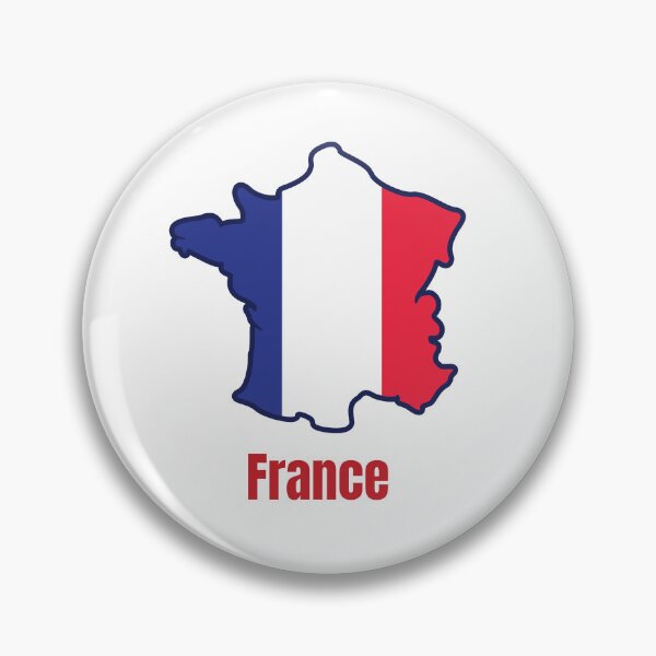 Item preview, France Flag Map designed and sold by Tienda-Vane.