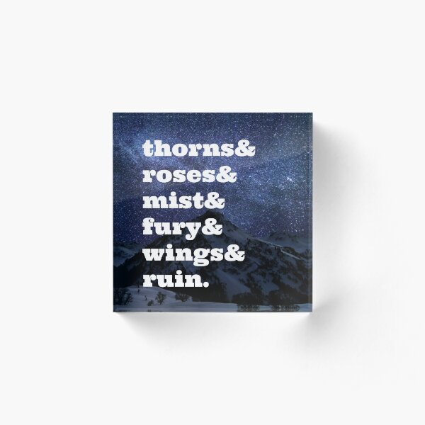 Titles Acrylic Block