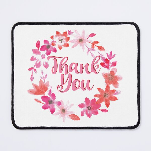 Item preview, Thank You Note - Handwritten Floral designed and sold by TravelScientist.