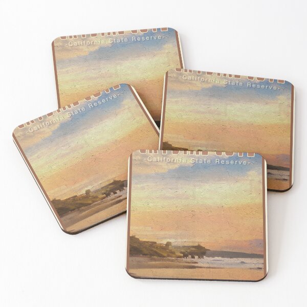 Item preview, Sunset Newport Beach Laguna Beach Crystal Cove State Park California designed and sold by CattlettArt.