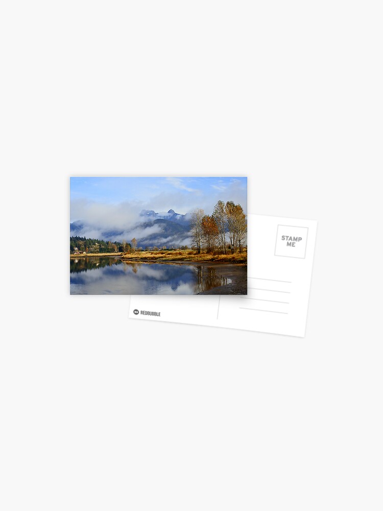 Thumbnail 1 of 2, Postcard, A River View designed and sold by MaluC.
