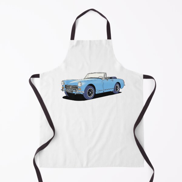 Item preview, MG Midget in blue designed and sold by Webazoot Industries - Car Art.