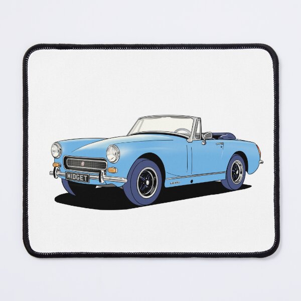 Item preview, MG Midget in blue designed and sold by Webazoot Industries - Car Art.