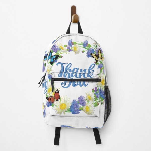 Item preview, Thank You Note - Handwritten Floral Thanks designed and sold by TravelScientist.