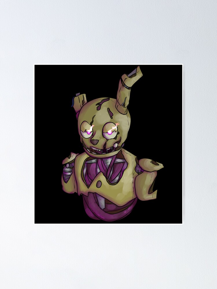 Five Nights at Freddy's - Springtrap Wall Poster with Push Pins