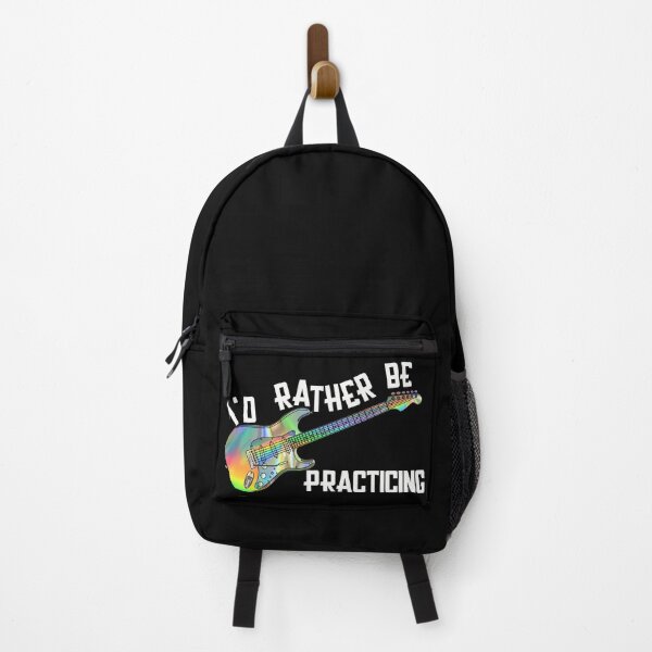 Item preview, I'd Rather Be Practicing - Holo Guitar designed and sold by bloody-L.