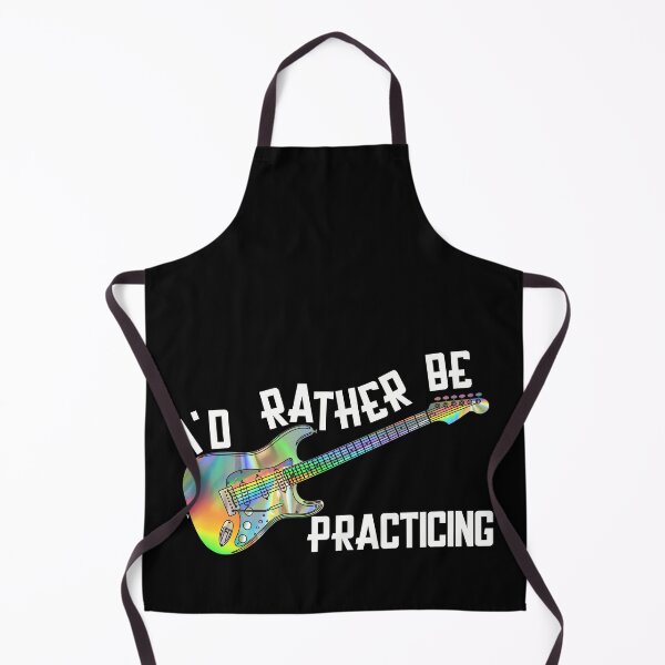 Item preview, I'd Rather Be Practicing - Holo Guitar designed and sold by bloody-L.