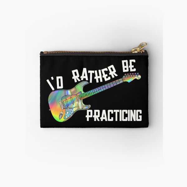 Item preview, I'd Rather Be Practicing - Holo Guitar designed and sold by bloody-L.