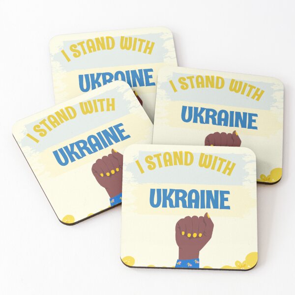 Aperçu de l'œuvre STAND WITH UKRAINE créée et vendue par killuashop.