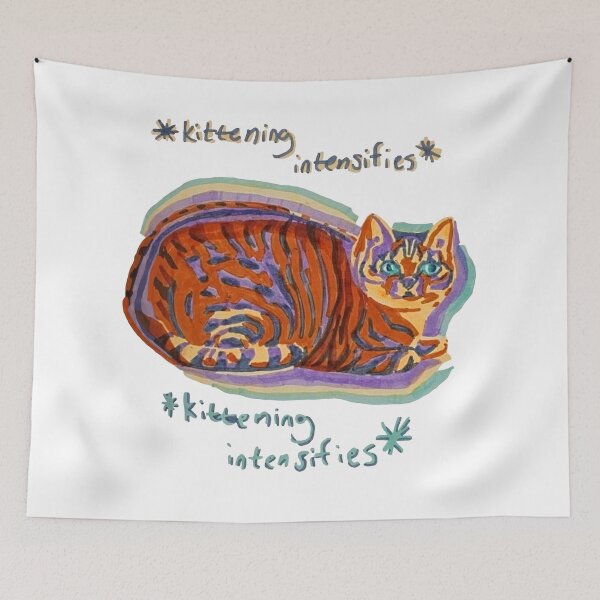 Item preview, *kittening intensifies* designed and sold by RaLiz.