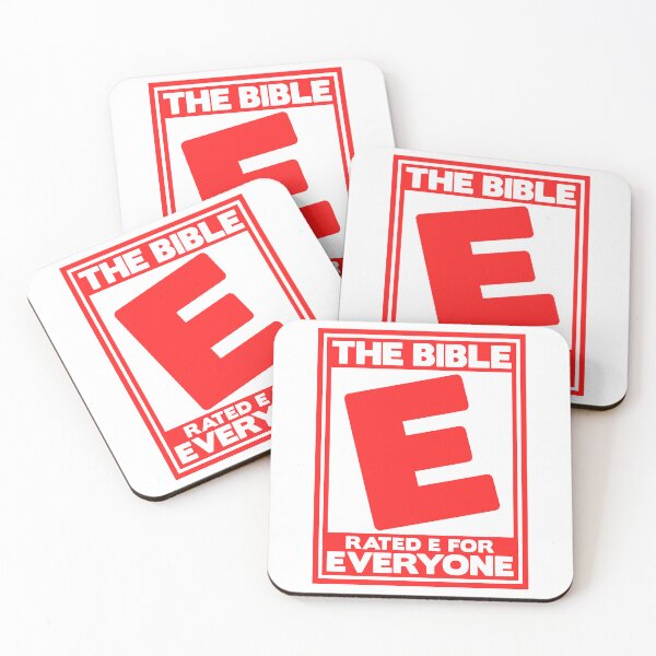 Item preview, The Bible Rated E for Everyone designed and sold by plushism.