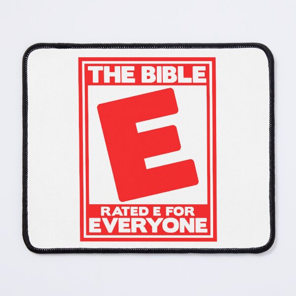 Item preview, The Bible Rated E for Everyone designed and sold by plushism.