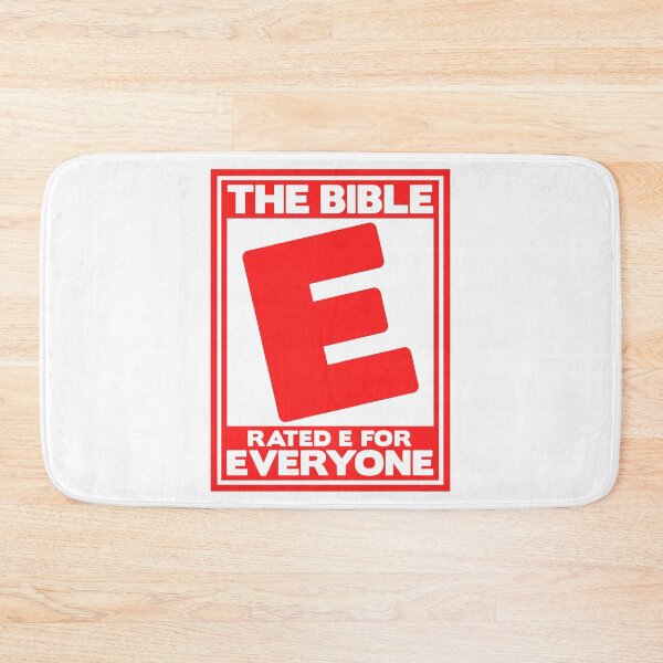 Item preview, The Bible Rated E for Everyone designed and sold by plushism.