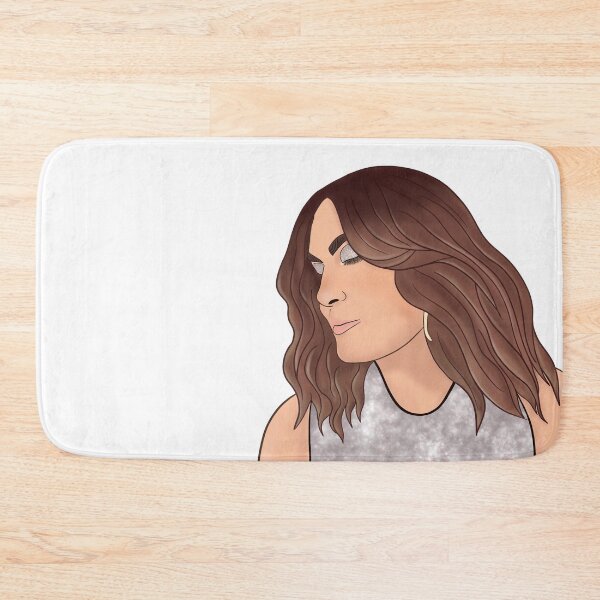 Item preview, Disco Marsha (Mariska Hargitay) - white outline designed and sold by angiesdesigns.