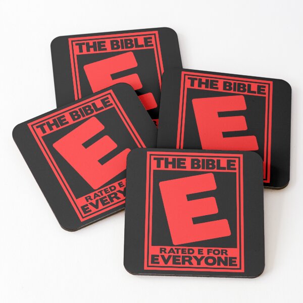 Item preview, The Bible Rated E for Everyone designed and sold by plushism.