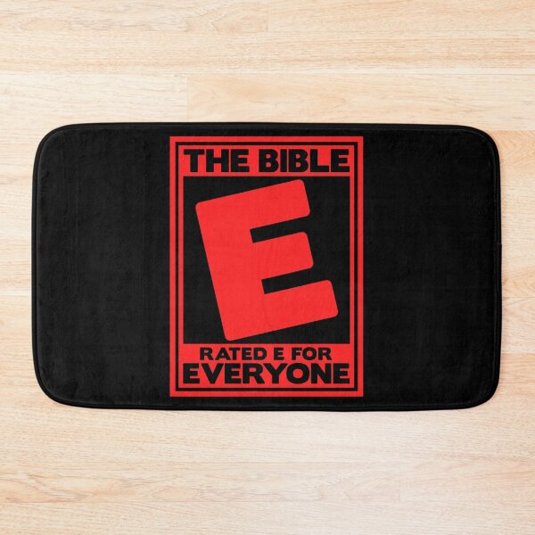 Item preview, The Bible Rated E for Everyone designed and sold by plushism.