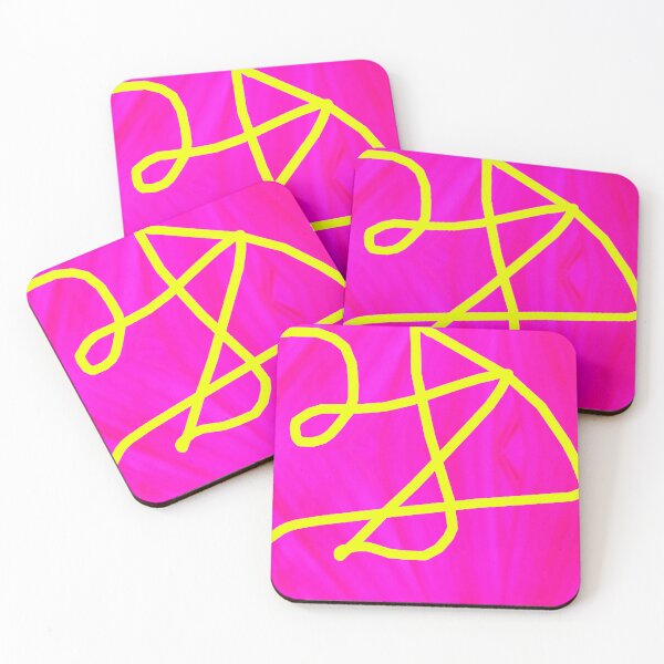 Item preview, Neon Abstract Pink designed and sold by silviasunflower.