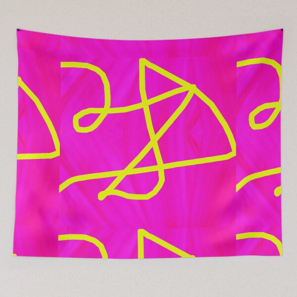 Item preview, Neon Abstract Pink designed and sold by silviasunflower.