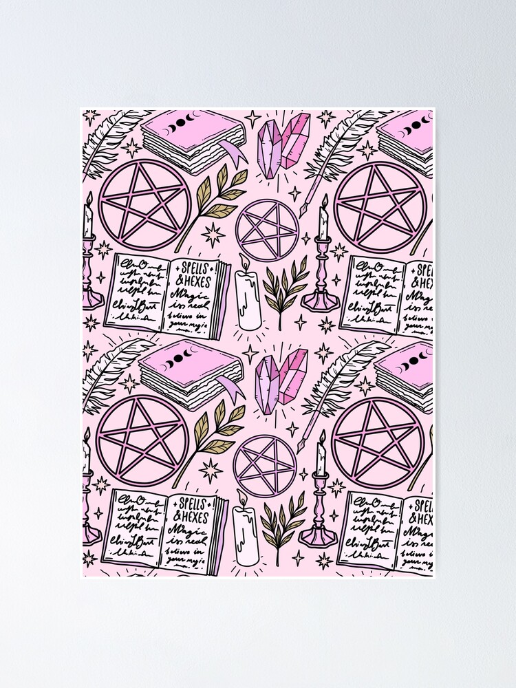 Witches Grimoire Poster for Sale by nevhada