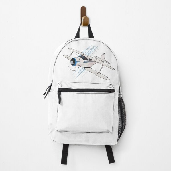 Item preview, Beechcraft Staggerwing White and Blue designed and sold by RampRatGear.