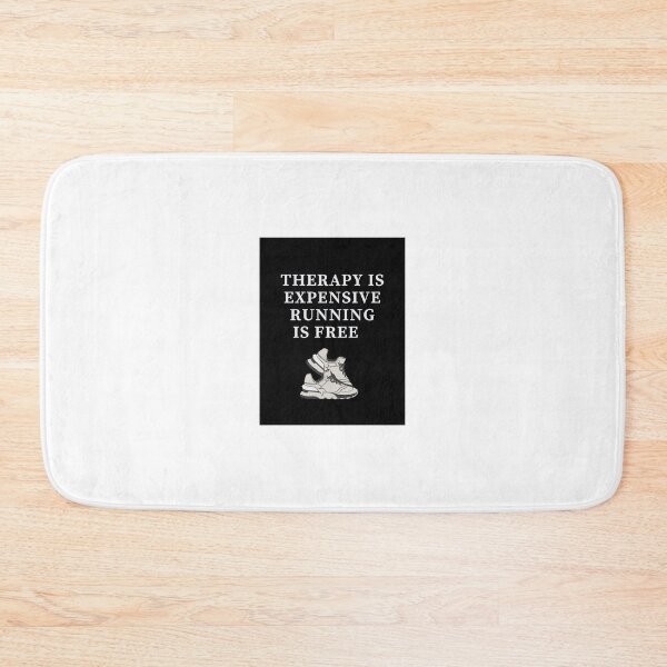 Item preview, Therapy is expensive running is free designed and sold by Creative photos and art.