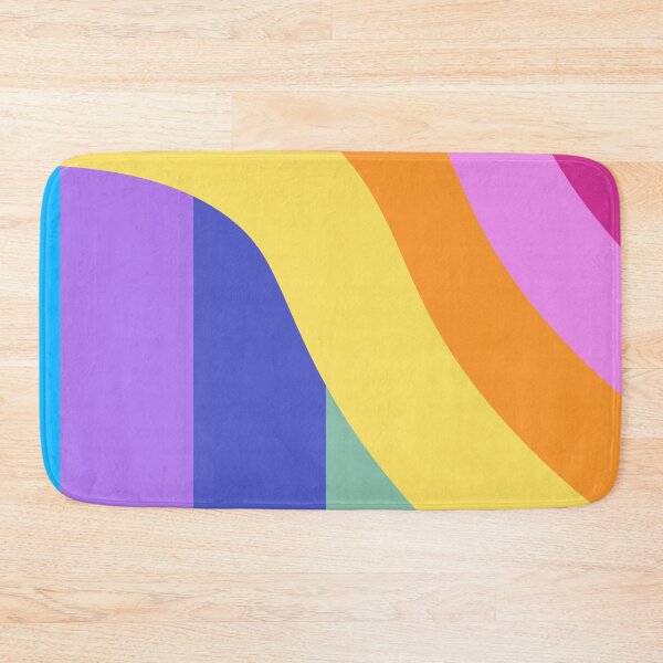 Item preview, Retro rainbow 60s 70s abstract retro pride rainbow, pride gift neon colors designed and sold by Orpaz Harush.